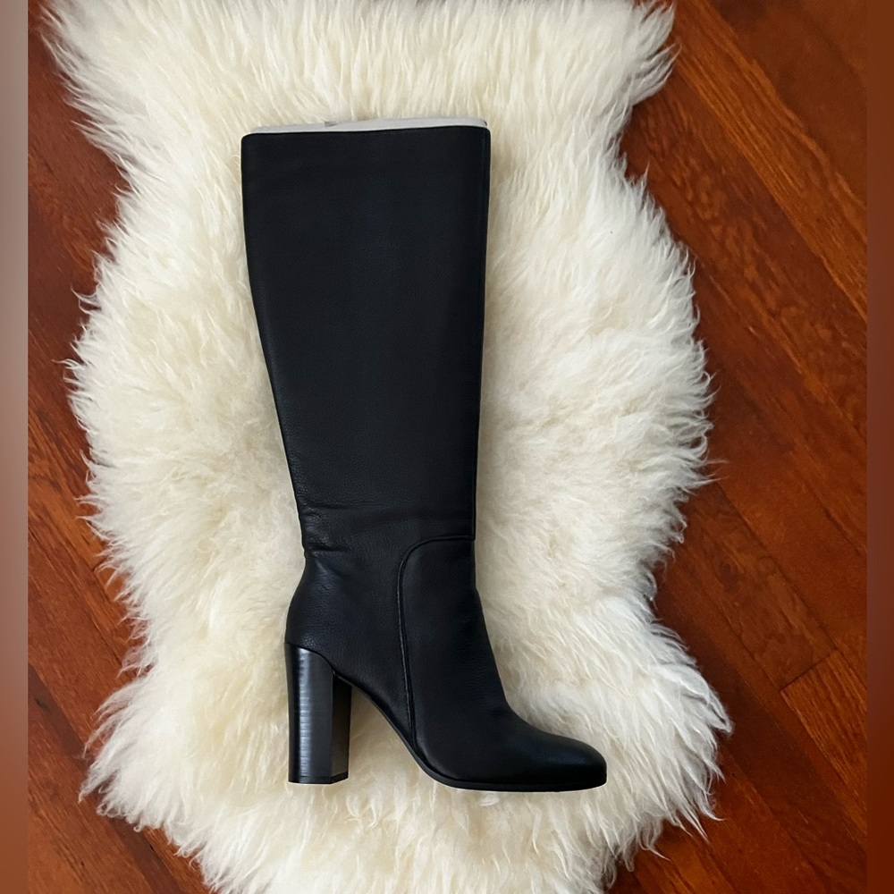 Kenneth Cole Black Knee High Boots